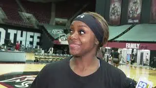 Raven Johnson previews Georgia game