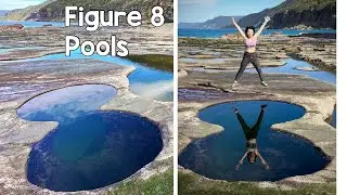The FIGURE 8 EIGHT Pools Walk from Garrawarra Farm in Sydney’s Royal National Park, NSW #hiking