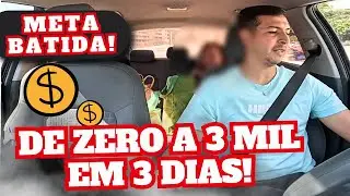 ⚪️ ÚLTIMO DIA! Fazendo Mais De R$3.000 em 3 Dias Categoria UberX e Comfort na Uber 