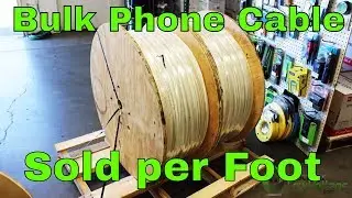 Buy 25-pair Telephone Cable By The Foot - Perfect For Category 3 Plenum Wiring!
