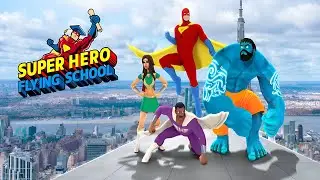 Super Hero Driving School (by BoomBit) IOS Gameplay Video (HD)