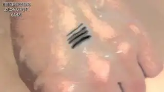 Dolly Wink Liquid Eyeliner Water Resistance Test