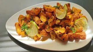 Batata Harra Recipe | Lebanese  Spicy Potatoes #batataharra #spicypotatoes  #theinauthenticook