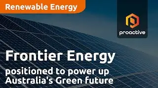 Frontier Energy's Waroona Renewable Energy Project positioned to power up Australia's Green future