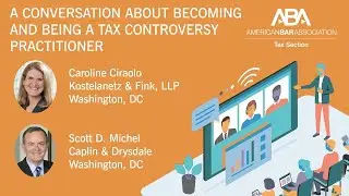 Becoming and Being a Tax Controversy Practitioner