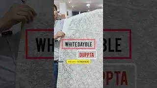DAYBLE DUPPTA ALL FABRIC DUPATTA AVAILABLE ANY INFORMATION WHATSAPP CHAT. #salasarwholesale #duppta