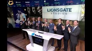 Lionsgate Studios Rings the Opening Bell at Nasdaq