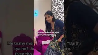 Mai kyu karu?🥹 #guest #relatable #relatives #indian #desi #memes #funny #function #mom #lehenga