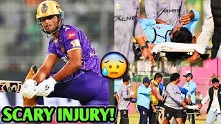 SHOCKING! KKR Angkrish Raghuvanshi SCARY INJURY 😰 Mumbai VHT 2025 Cricket News Facts.