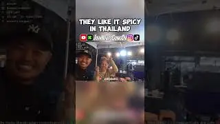 They like it spicy in Thailand #thailand #bangkok #cambodia #livestream #livestreaming