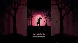 AI artwork generation for Love Is In the Air #artistry #tumblerart #love