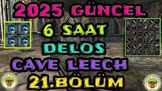2025 G&Uuml;NCEL 6 SAAT CAVE LEECH FARM 21.B&Ouml;L&Uuml;M #knightonline #knightonlinefarm