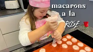 recette macarons &agrave; la rose - Miss Unicorn Juju