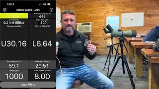 Eagleman long range Shooting School at Barbourcreek shooting in the rain