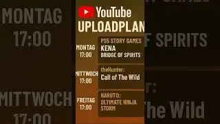 DAS ist mein VORL&Auml;UFIGER Uploadplan! JETZT abonnieren! ❤️ #gaming #ps5 #shorts #andreesenmedia