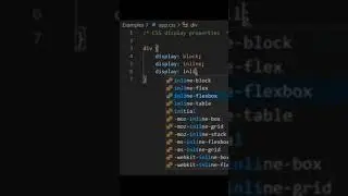 CSS Display Properties || Code With Vicky || #Shorts