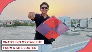 Snatching My Own Kite From A Kite Looter