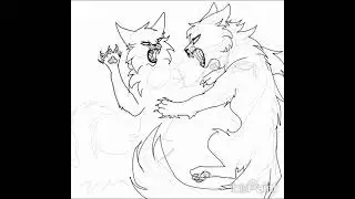 Warrior cats | Ashfur & Lionblaze Speedpaint