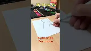 3D Zeichnen lernen f&uuml;r Anf&auml;nger Drawing for beginners Bunte Freunde