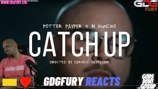 AMERICAN Reacts to Potter Payper - Catch Up ft. M Huncho
