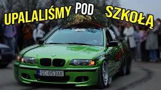 *znowu* Spaliliśmy GUMĘ pod SZKOŁĄ z okazji MIKOŁAJEK🎅🏻