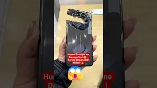 Huawei Smartphone Damage Test 😱 | Screen Broken, Still Works? 🔥 #Shorts