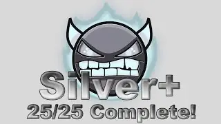 (GDDP) All Silver Demons 100% | Geometry Dash