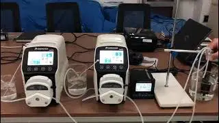 Innofluid LabV6 peristaltic pump with PH Meter