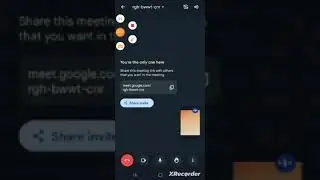 Google meet ka link Kaise copy karna hai