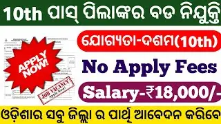 10th pass government jobs|MTS Requirement 2021 apply online|Odisha Govt jobs 2021|Odisha Job Updates