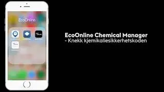 EcoOnline Chemical Manager App - Stoffkartotek i lomma