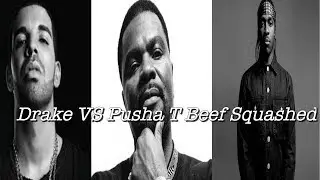 Drake Vs Pusha T Beef Over (J Prince Made The OG Call To End It)