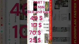 How to Render Architectural Floor plan by using Ai / Ai Generated Floor plan free #architexture PT1