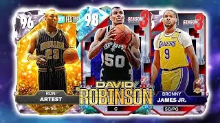 MYTEAM SEASON 3 SHOWDOWN GAMEPLAY! THANKSGIVING FESTIVAL! WE GOT LVL 40 GALAXY OPAL DAVID ROBINSON!