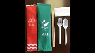 Direct factory of disposable cutlery pack with low moq