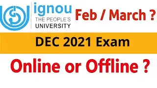 IGNOU Exam Update |  IGNOU Final Decision on January 2022 Exam |  ignou exam date 2022