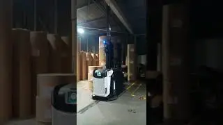 Automatic warehouse pallets shifting