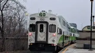 It's 253! Departing mimico go yard #gotransit 