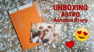 Unboxing ASTRO 아스트로 3rd Mini Album Autumn Story (Orange Version)