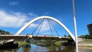 Плавание по реке Эмайыги. Тарту, Эстония