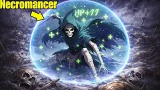 The Necromancer With Infinite Shields and 10,000 HP/sec Recovery! | MANHWA RECAP