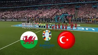 WALES VS TURKEY - EURO 2024 QUALIFYING MATCH ! PC GAMEPLAY