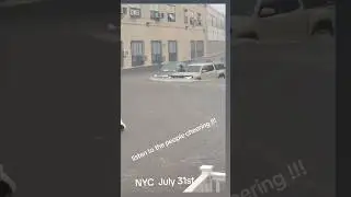 Tacoma dominates NYC flooding! #toyota #tacoma #newyorkcity #flooding