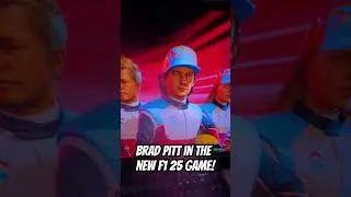 Driver icons Brad Pitt f1 25!