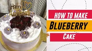 Eggless Blueberry Cake | Blueberry cake recipe| How to make Blueberry Cake| Best Blueberry Cake 