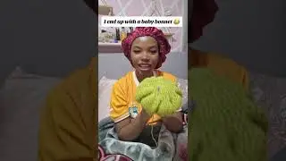 should I finish my baby #bonnet or Not 🤔 #crochet #crocheting