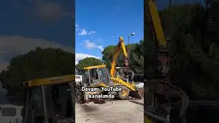 Hurda kep&ccedil;enin tıra y&uuml;klenişi