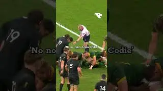 Rugby players call the referee &lsquo;sir&rsquo; out of respect - an ingrained value in rugby culture 🏉 #rugby
