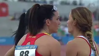 Women's 200m semifinals at Mediterranean Games Tarragona 2018