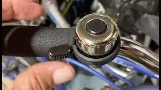 How to put a Bonmixc bike bell on your bike handlebars